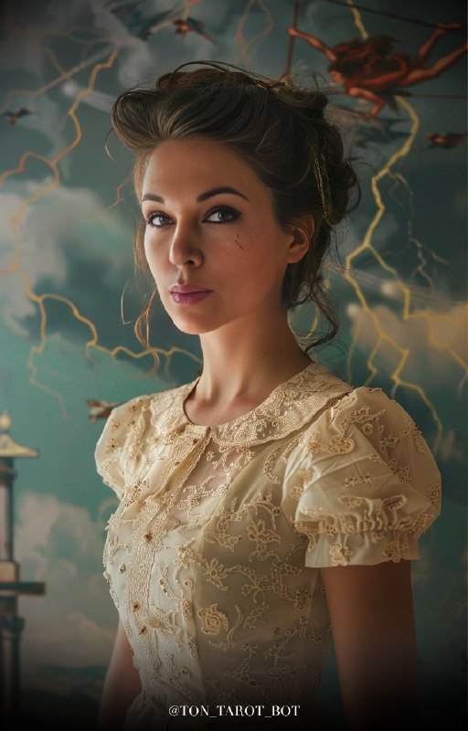 Ваша карта: Башня Эта карта означает разрушение старых